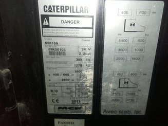 Apilador con plataforma Caterpillar NSR16N