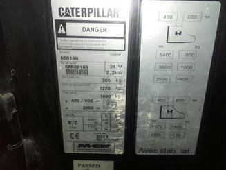 Apilador con plataforma Caterpillar NSR16N - 2