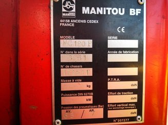 Carretilla todoterreno Manitou MC120 - 9