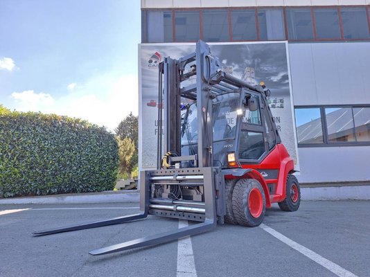 Carretilla contrapesada de 4 ruedas Linde H70 D - 1