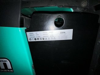 Transpaleta con plataforma Mitsubishi PBF25N3R MITSUBISHI