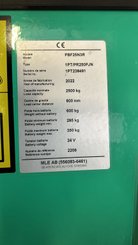 Transpaleta con plataforma Mitsubishi PBF25N3R MITSUBISHI