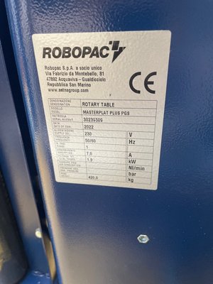 Filmadoras Robopac MASTERPLAT PLUS PGS Pré-étirage fixe - 1