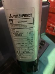Transpaleta con conductor acompañante Mitsubishi PBP16N2 - ACCOMPAGNANT