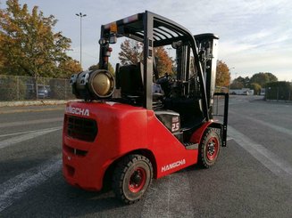 Carretilla contrapesada de 4 ruedas Hangcha XF25G - 1