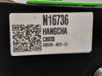 Transpaleta con conductor acompañante Hangcha CBD20-AC2-Li