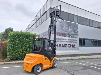 Carretilla contrapesada de 4 ruedas Hangcha XE30i (CPD30-XEY2-SI)