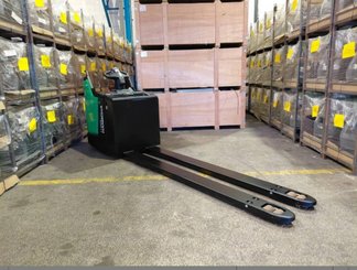 Transpaleta con plataforma Hangcha CBD30-XT1S-SISU