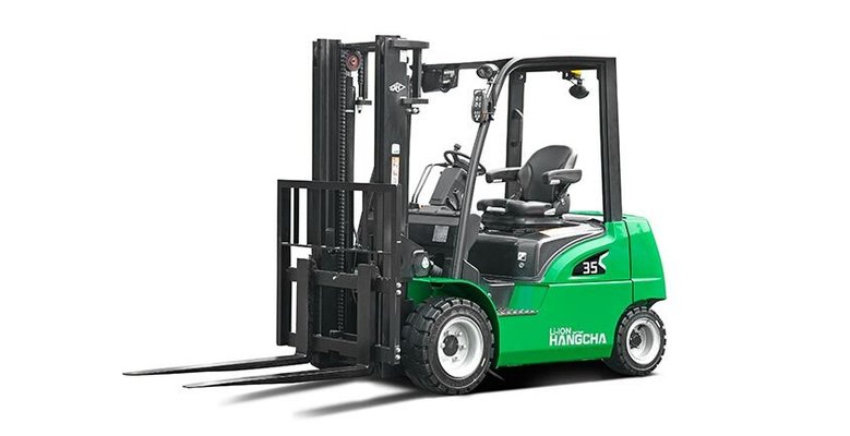 Carretilla contrapesada de 4 ruedas Hangcha XC35i - 1