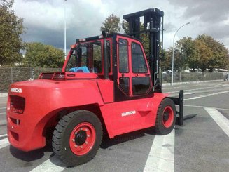 Carretilla contrapesada de 4 ruedas Hangcha XF120D