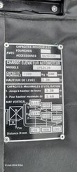 Carretilla contrapesada de 4 ruedas Hangcha XF120D