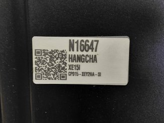 Carretilla contrapesada de 4 ruedas Hangcha XE15i (CPD15-XEY2HA-SI)