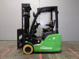 Carretilla contrapesada de 3 ruedas Hangcha  XC3-18i (CPDS18-XCY2G-SI) 