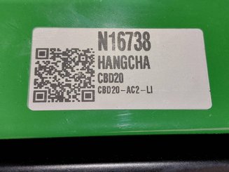 Transpaleta con conductor acompañante Hangcha CBD20-AC2-Li