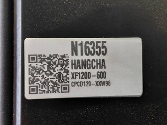 Carretilla contrapesada de 4 ruedas Hangcha XF120D-600 (CPCD120-XXW96G)