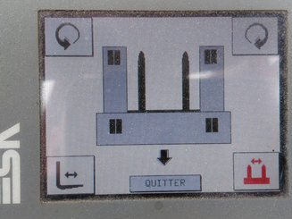 Carretilla multidireccional carga lateral AMLIFT 40-15/55 - 12