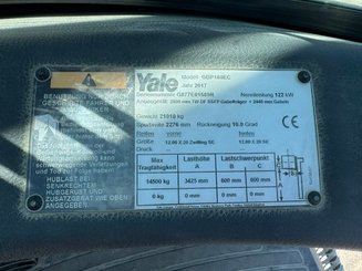 Carretilla contrapesada de 4 ruedas Yale GDP160EC - 11