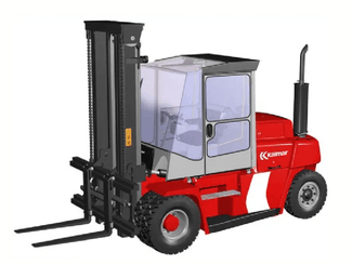 Carretilla contrapesada de 4 ruedas Kalmar DCE80-6 - 1