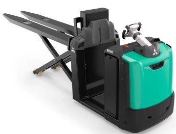 Preparadoras de pedidos Mitsubishi OPB20N2X fourches levée ergonomique 2400mm - 1
