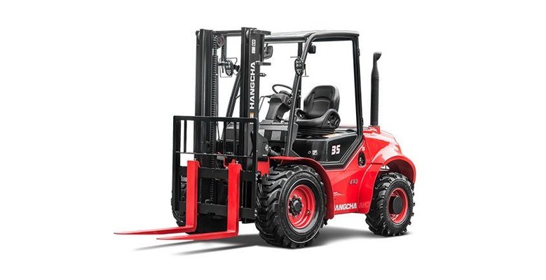 Carretilla diesel Hangcha TT35-4 (CPCD35-XW98C-RT4) - 1