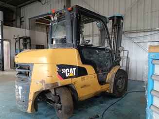 Carretilla contrapesada de 4 ruedas Caterpillar DP50NT