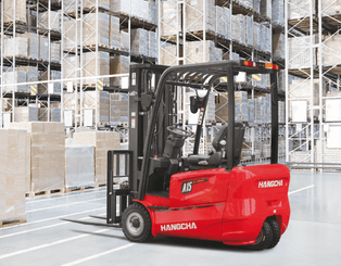 Carretilla contrapesada de 3 ruedas Hangcha A3W15 ( CPDS15-AC8G )