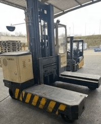 Carretilla multidireccional carga lateral Hubtex MQ40 - 1