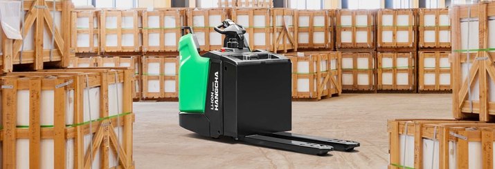 Transpaleta con plataforma Hangcha CBD30-XT1S-SISU - 2