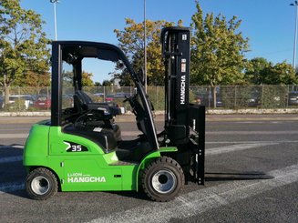 Carretilla contrapesada de 4 ruedas Hangcha XC35i