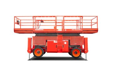 Plataforma de tijera Hangcha HS1823RPI Nacelle tout terrain ciseaux