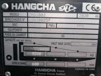 Carretilla contrapesada de 4 ruedas Hangcha J4W100 - 26