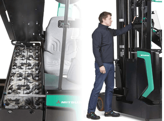 Carretilla retráctil Mitsubishi RB14N2L