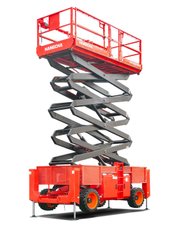 Plataforma de tijera Hangcha HS1823RPI Nacelle tout terrain ciseaux