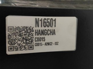 Apilador con conductor acompañante Hangcha CDD15-A2MC2-ISZ