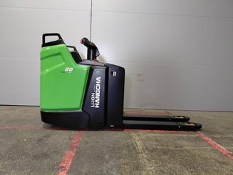 Transpaleta con plataforma Hangcha CBD20-XT1S-SiSU