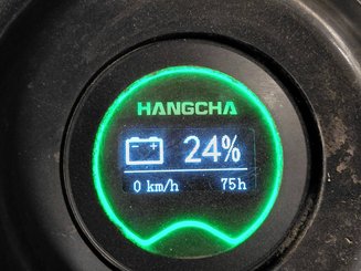 Transpaleta con plataforma Hangcha CBD20-AZ3S-SU