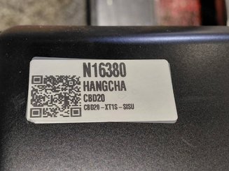 Transpaleta con plataforma Hangcha CBD20-XT1S-SiSU