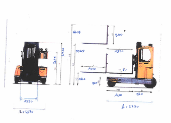 Carretilla carga lateral AMLIFT C5000-14 AMLAT - 22