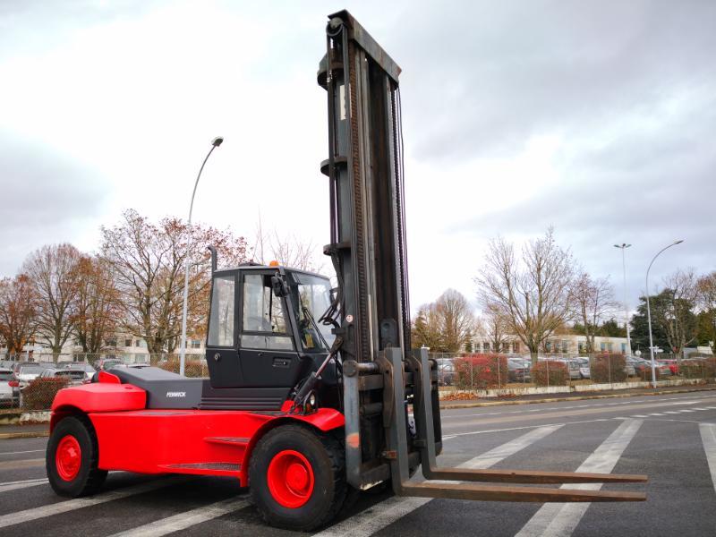 Carretilla contrapesada de 4 ruedas Linde H160D-1200 - 1