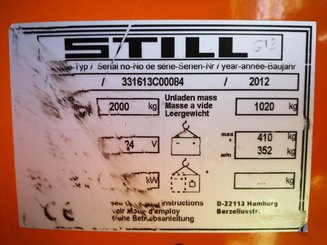 Apilador con plataforma STILL SD20 - 10