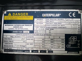 Carretilla contrapesada de 4 ruedas Caterpillar EC25N - 9