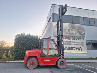 Carretilla contrapesada de 4 ruedas Hangcha XF70D