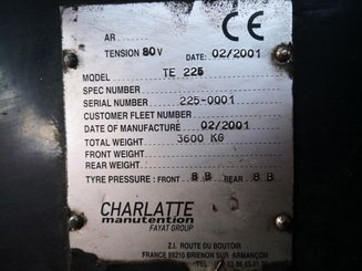 Tractor industrial Charlatte TE225 - 7