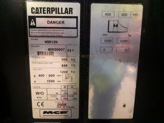 Apilador con plataforma Caterpillar NSR12N
