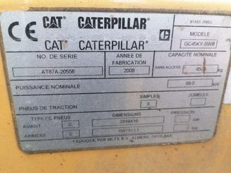 Carretilla contrapesada de 4 ruedas Caterpillar GC45K - 11