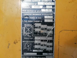 Carretilla contrapesada de 4 ruedas Caterpillar GC45K - 3