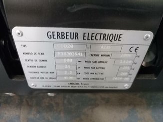 Apilador con plataforma Hangcha CDD20 AZ3S