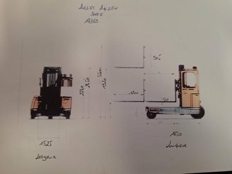 Carretilla multidireccional AMLIFT AGILIFT 3000E