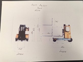 Carretilla multidireccional AMLIFT AGILIFT 3000E