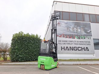 Carretilla contrapesada de 3 ruedas Hangcha XC3-18i (CPDS18-XCC2G-SI)